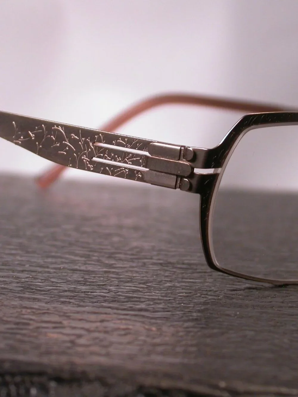 IC! Berlin Alpenrose Silver Modern Light Weight Eyeglasses Made in Germany